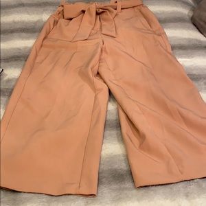 Blush dressy pants